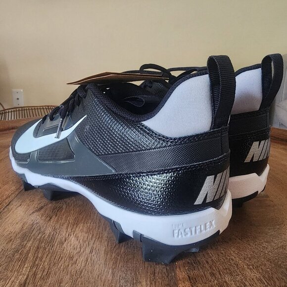 Nike Alpha Menace 4 Shark Wide Black Mens Cleats FQ3875 001 Mismatched 11/10.5 main image 8